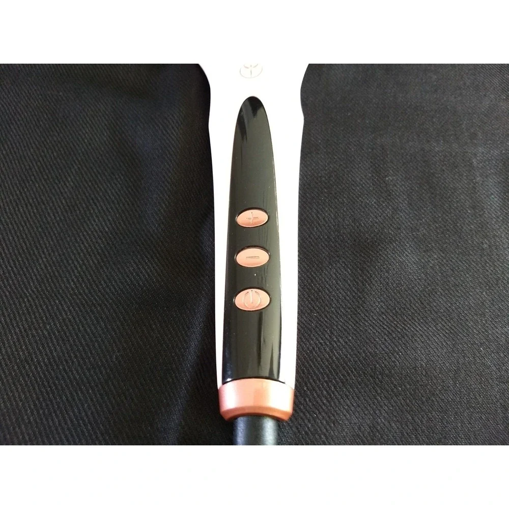 L'ange Hair‎ Straightening Brush Pink Ceramic Heated Styling Tool
